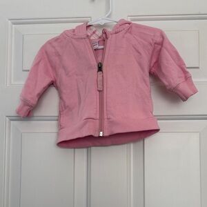 Hanna Andersson Light Pink Kids Hoodie